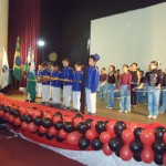 341 alunos de escolas de Palmeira participam da formatura do Proerd