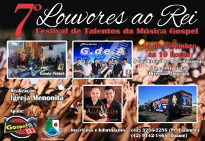 Festival de Talentos da Música Gospel em Porto Amazonas