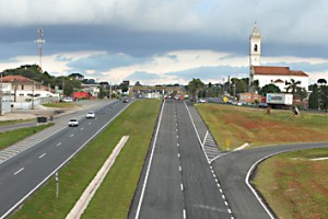 BR 277 nova pista Campo Largo 1