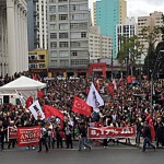 Manifestação servidores Curitiba