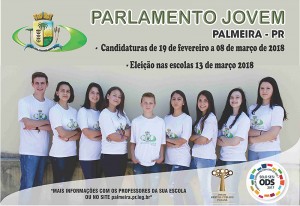 Cartaz Candidaturas do Parlamento Jovem de 2018