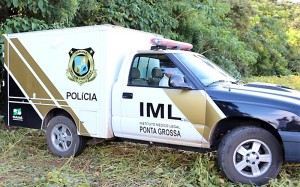 Viatura do IML de Ponta Grossa_ Foto RS Polícia