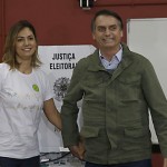 Jair Bolsonaro e esposa foto de  Tânia Rego Agência Brasil