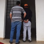O suspeito está preso na Delegacia de Teixeira Soares