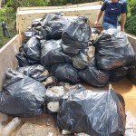 Ação de limpeza no Rio Iguaçu pelo Rotary Club de Palmeira e Iate Clube em comemoração ao Dia do Rio-foto divulgação (5)