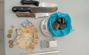 Traficante de droga é preso no bairro Rocio 2