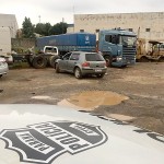 Caminhão que teria sido roubado em Palmeira é recuperado pela polícia_3_foto Polícia Civil