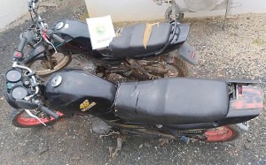 Motos furtadas em Palmeira são recuperadas pela Polícia Militar