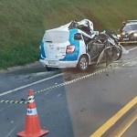 Grave acidente entre carro e caminhão na BR 277 em Palmeira deixa uma pessoa morta-Jorge Zen-3