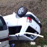 Acidente na BR-277 entre caminhão, Kia Besta e Fiat Uno deixa dois motoristas feridos_foto PRF (1)