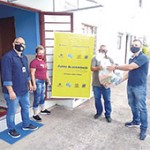 _Ação solidária distribui 236 cestas de alimentos da agricultura familiar em Palmeira e São João do Triunfo-Divulgação