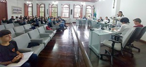 1ª Sessão Ordinária do Parlamento Jovem - Divulgação Câmara Municipal de Palmeira