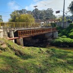 Ponte do Rio Verde dá acesso à estrada do Alagados. Foto Divulgação