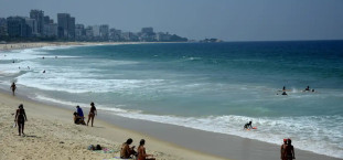 Praia Ceu Azul mar Tânia Rêgo Agência Brasil