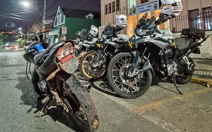 Moto Recuperada PM Palmeira