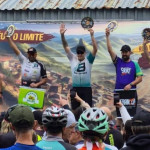 4ª etapa do Rota das Colônias de MTB, pódio Marcio Coelho em Porto Amazonas_Divulgação