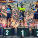 4ª etapa do Rota das Colônias de MTB, pódio Naila Delfrate em Porto Amazonas_Divulgação