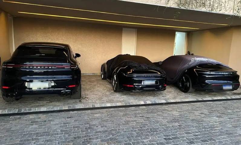 carros luxo apreendidos PF_Divulgação